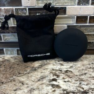 Porsche Black Cable or Charging Cords Storage